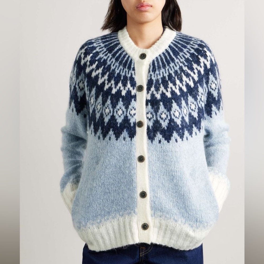 Alex Mill Ashwood Fair Isle Cardigan